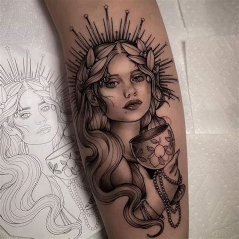 greek goddess tattoo ideas